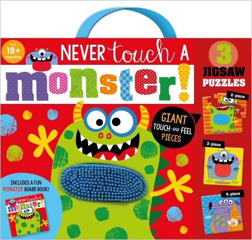 Never Touch a Monster! Jigsaw Boxed Set