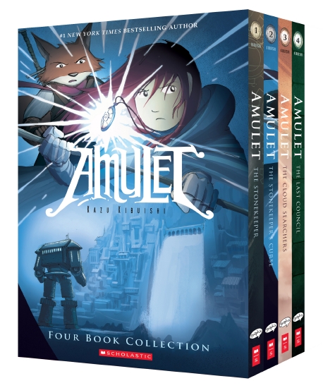 AMULET: FOUR BOOK COLLECTION