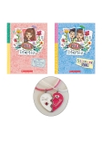 Ella Diaries BFF Pack (#28 & #29) W PINK AND WHITE BFF NL