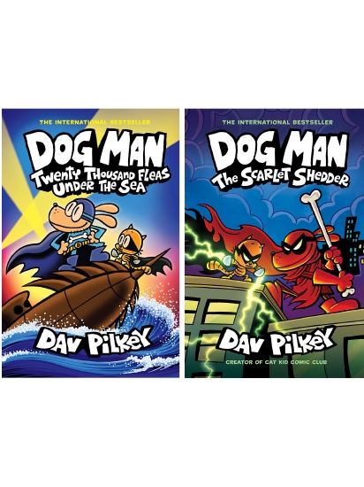 Dog Man 2-Pack (11-12)
