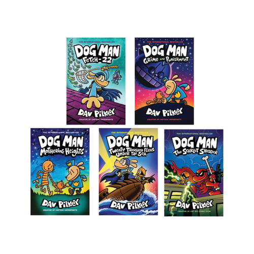 Dog Man 5-Pack (8-12)