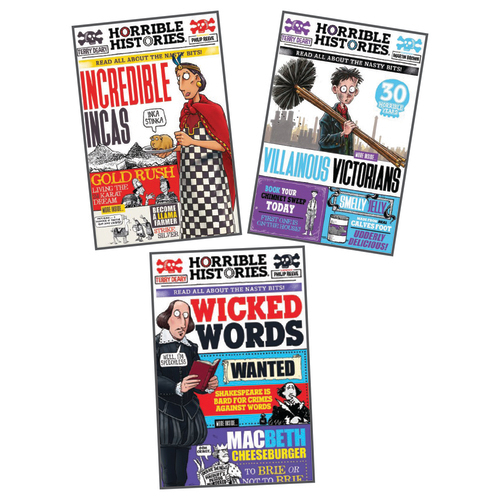 Horrible Histories 3-Pack