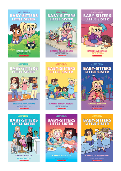 Baby-Sitters Little Sister Graphic Novel 9-Pack