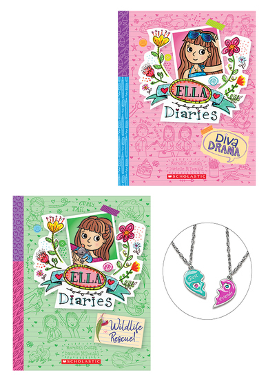 Ella Diaries 2-Pack (#29-#30) with BFF Necklace