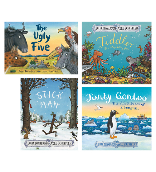 Julia Donaldson 4-Pack HB+PB