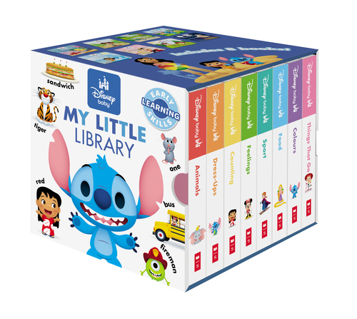 Stitch: My Little 8-Book Library Cube (Disney Baby)