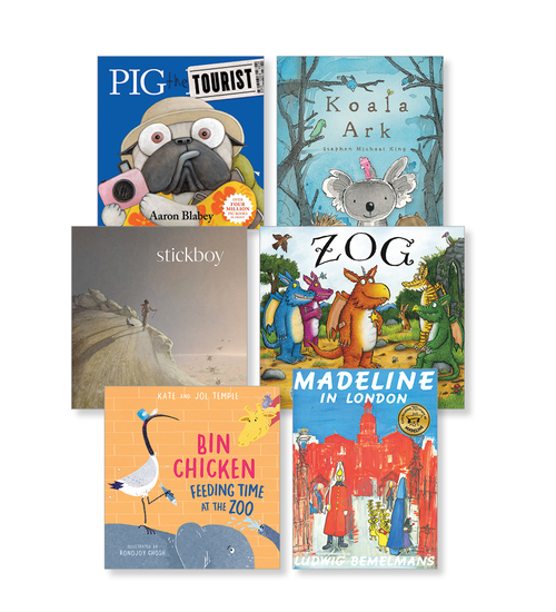 Book An Adventure Picture Book Pack