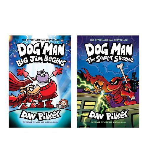 Dog Man 2-Pack (12-13)