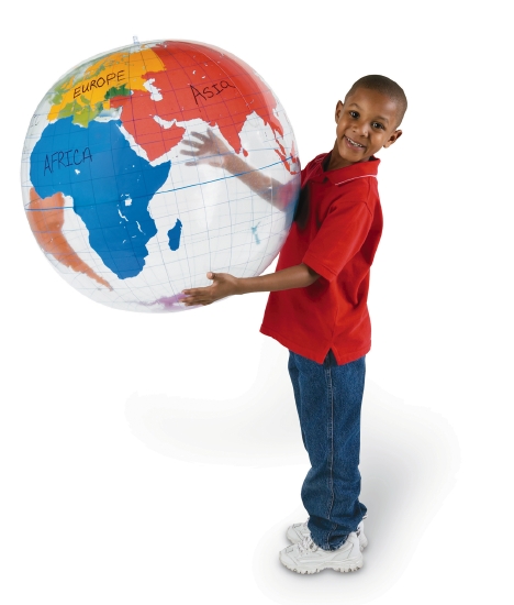 INFLATABLE LABELLING GLOBE