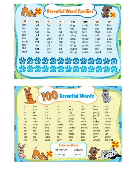 product-100-essential-words-deskmat-teacher-resource-school-essentials