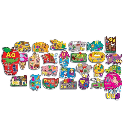 BIG SHAPES ALPHABET! BULLETIN BOARD