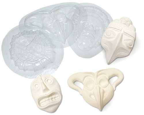 MASKS OF WORLD MOULDS&POSTER