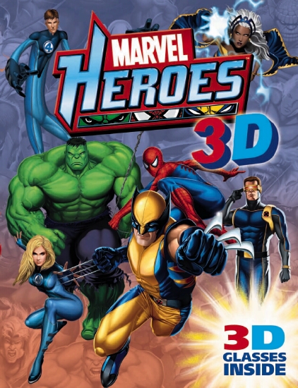 MARVEL HEROES 3D