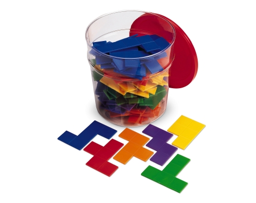 Product: Rainbow Pentominoes - Book - School Essentials