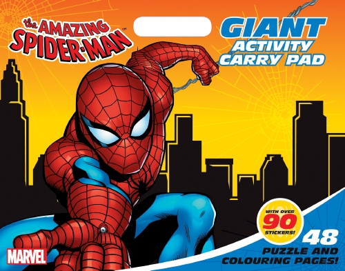 AMAZING SPIDERMAN ACTIVITY PAD