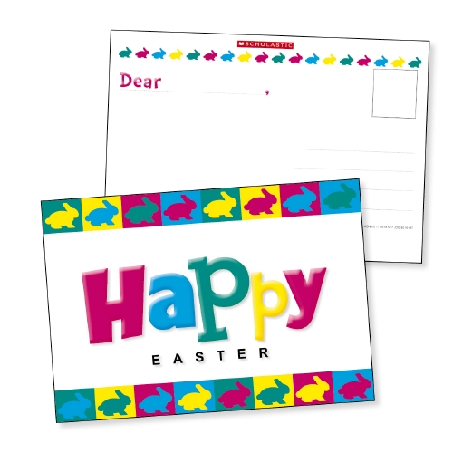 Product HAPPY EASTER POSTCARDS 30PKS Stationery School Essentials