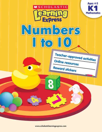 The Store - LEARNING EXPRESS K1: NUMBERS 1 TO 10 - Book - The Store