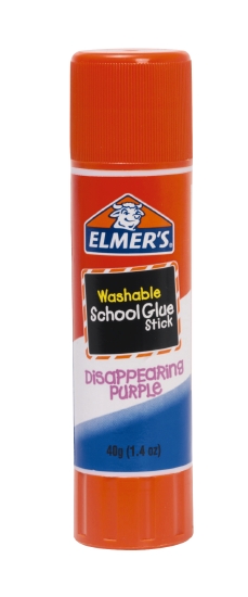 Elmer's 1.4oz Washable School Glue Stick - Disappearing Purple