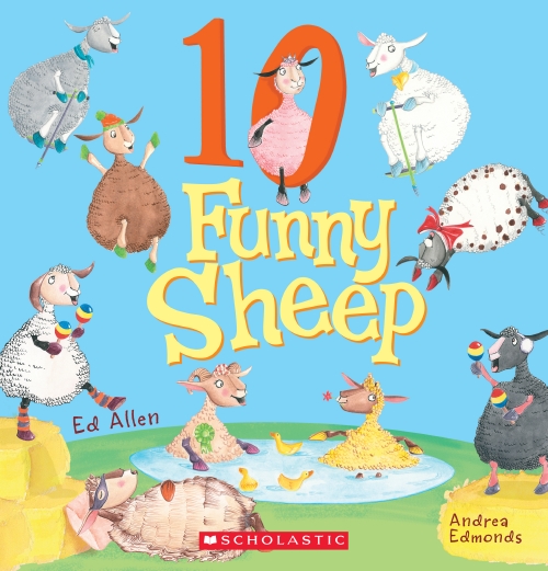 Product: 10 FUNNY SHEEP - Book - School Essentials