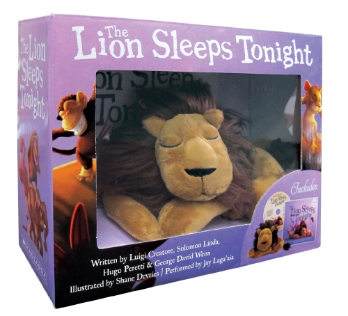 The Store - LION SLEEPS TONIGHT PLUSH BOX - Book - The Store