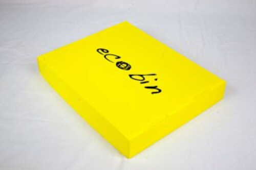 ECO BIN LID YELLOW 60L (NO HOL