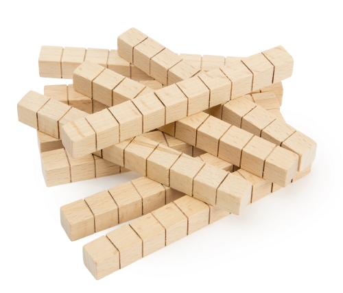 Product: Wooden Base-10 Longs - Teacher Resource - School Essentials