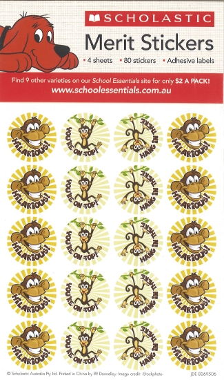 FUNNY MONKEY STICKERS