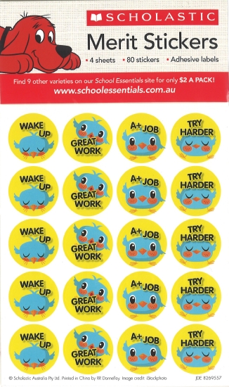 CUTE BIRDIE STICKERS