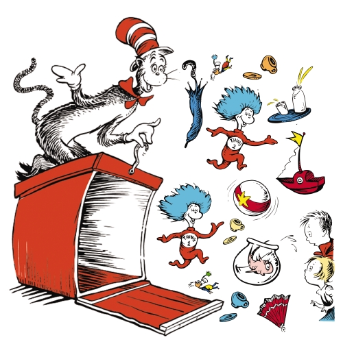 Product: CAT IN THE HAT THING 1 & 2 BUL - Stationery - School Essentials