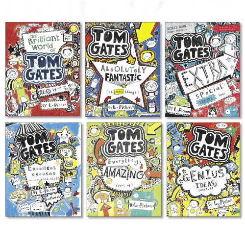 Product: TOM GATES PB #1-6 SLIPCASE - Pack - School Essentials