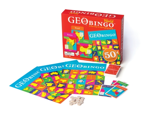 Product: GEOBINGO THE WORLD - Toy/Game - School Essentials