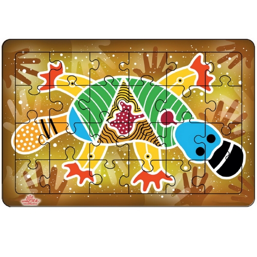 The Store - Aboriginal Art Puzzle: Platypus - Toy/Game