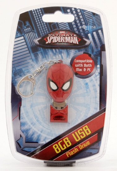 Product: SPIDERMAN USB FLASH DRIVE 8GB - Hardware - School Essentials