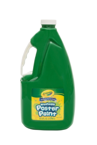 CRAYOLA GREEN WASH PAINT 2L