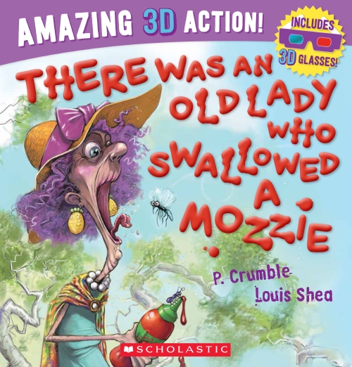 Product: OLD LADY SWALLOWED MOZZIE 3D - Book - School Essentials