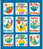 Boho Birthday Stickers