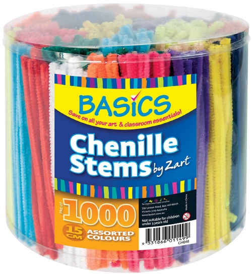 The Store BASICS CHENILLE STEMS Arts & Crafts The Store