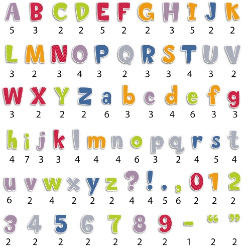 The Store - CHEVRON SOLIDS LETTERS - Stationery - The Store