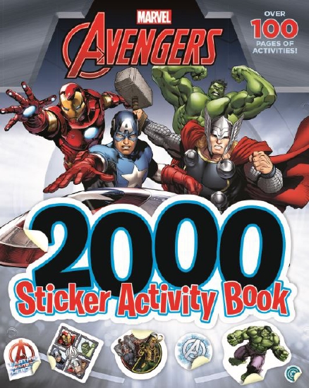 AVENGERS 2000 STICKER ACT BOOK