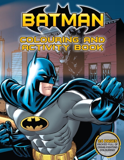 Product: DC Comics: Batman Colouring And Activity Book - Book - School ...