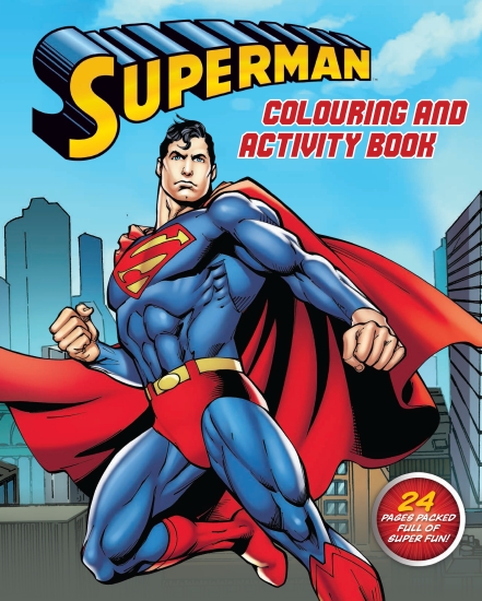 SUPERMAN COLOUR&ACTIVITY BOOK
