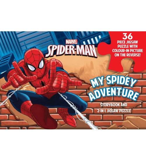 SPIDER-MAN BOOK AND JIGSAW