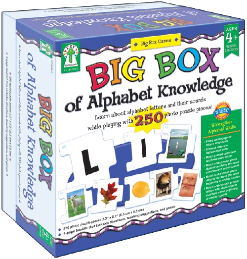 BIG BOX ALPHABET KNOWLEDGE