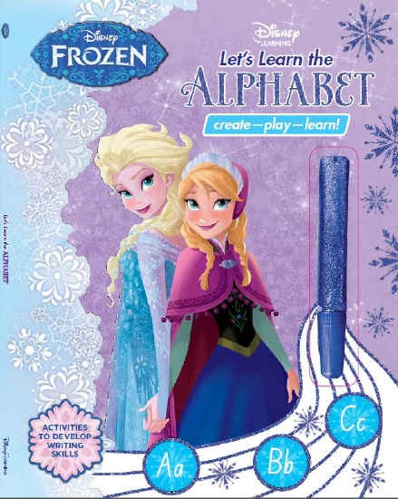 Disney Learning: Frozen: Let's Learn the Alphabet (with Glitter Glue Pen)                           