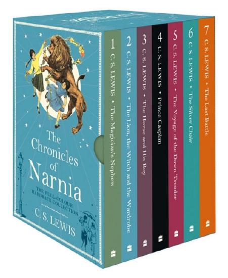 chronicles of narnia box set scholastic