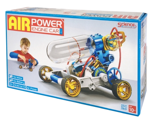 science discovery air power engine car