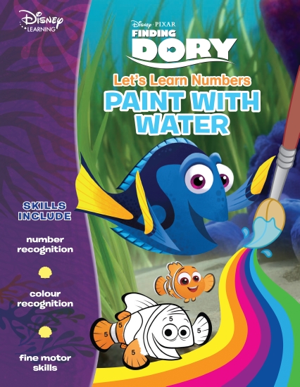 Disney Learning: Finding Dory: Let's Learn Numbers Paint with Water                                 