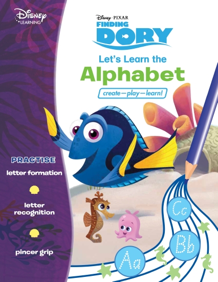 FINDING DORY LEARN ALPHABET