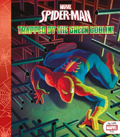 SPIDERMAN TRAPPED BY GREEN GOB