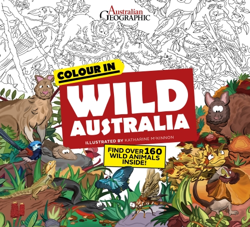 The Store - WILD AUSTRALIA COLOURING BOOK - Book - The Store